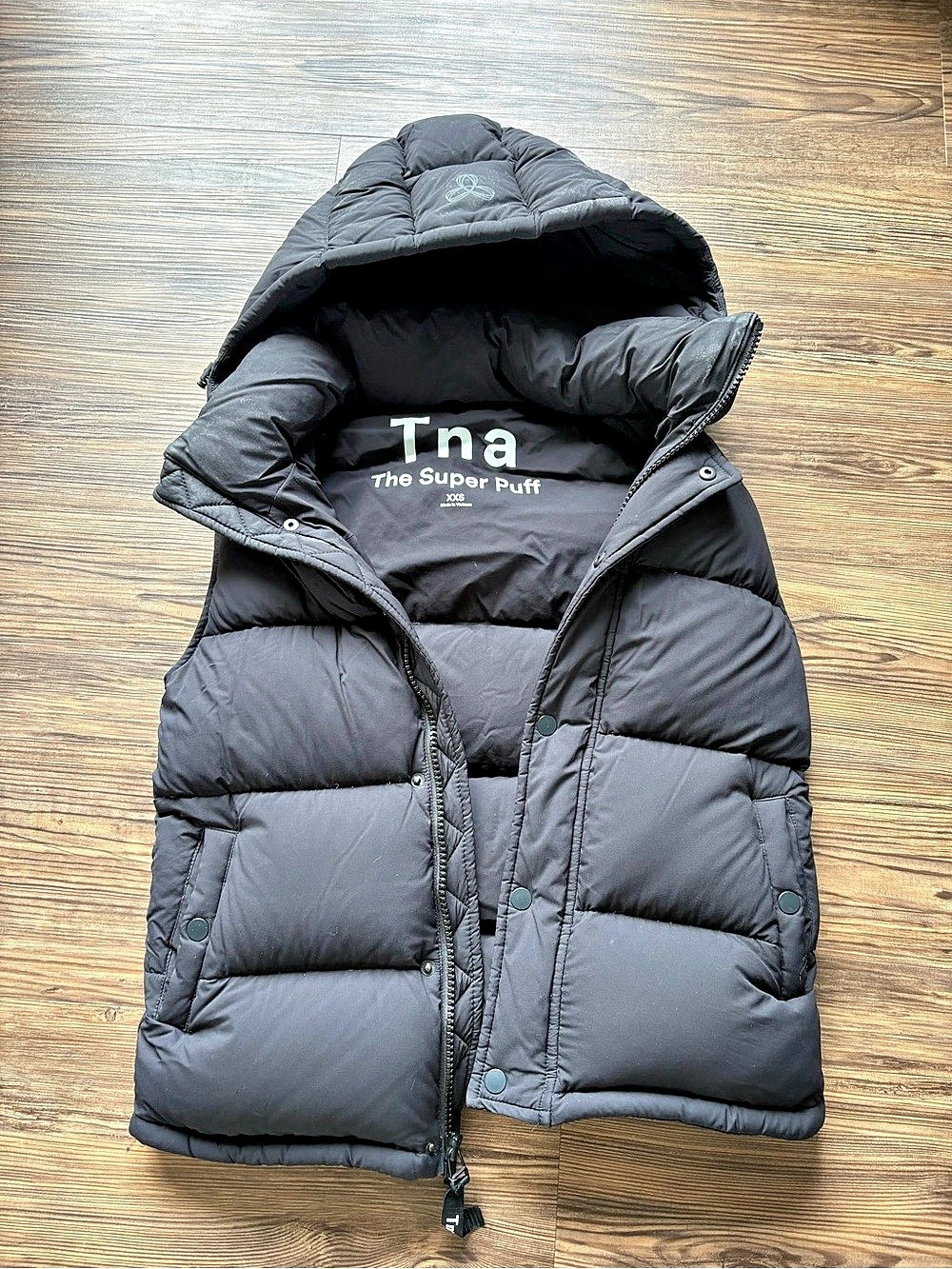 Tna The Super Puff Vest Black XXS